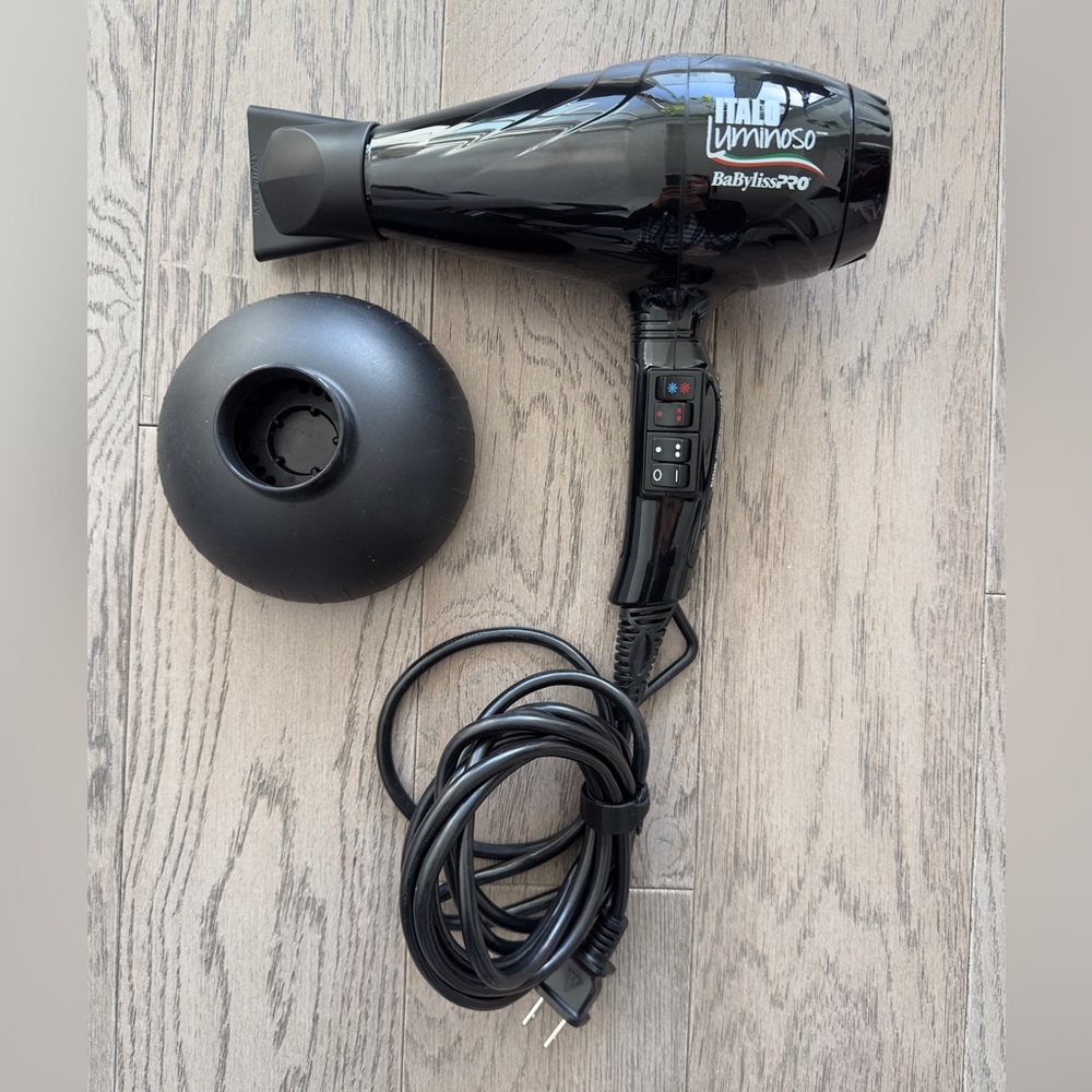 BaByliss Pro Italo Luminoso Ceramic Hairdryer